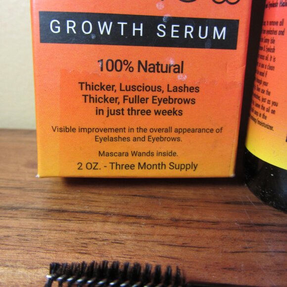 sunny isle jamaican black castor eyelash & eyebrow growth serum (c161) - Picture 3 of 4